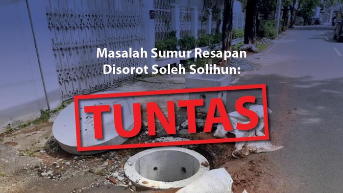 Masalah Sumur Resapan Disorot Soleh Solihun: TUNTAS