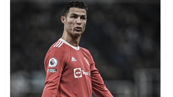 Di bawah kepelatihan Rangnick yang digadang akan membawa sepakbola menyerang, ternyata MU belum pernah mencetak lebih dari 1 gol per laga. Foto: Twitter