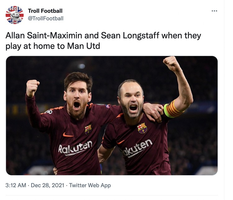 Meme MU Newcastle Meme MU Newcastle