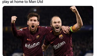 Pemain Newcastle tampil trengginas semalam layaknya Barcelona. Foto: Twitter