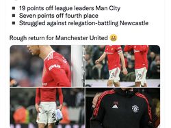 Kewalahan Lawan Newcastle, MU dan Rangnick Disindir Netizen