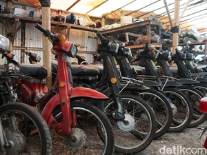 Punya 175 Unit Motor Klasik! Ini Sosok Antik Pemiliknya