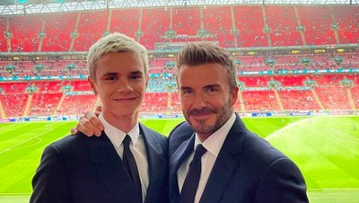 8 Foto Romeo Beckham Jadi Anak Terkaya di Keluarga Beckham, Bayarannya Rp 23 M
