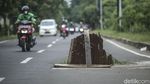 Waduh! Bekas Proyek Galian di Bekasi Hanya Ditutup Seng