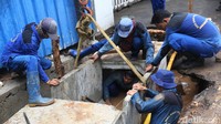Diketahui, pembuatan gorong-gorong ini dilakukan sebagai salah satu sistem drainase untuk mengatasi genangan maupun banjir di kawasan tersebut.