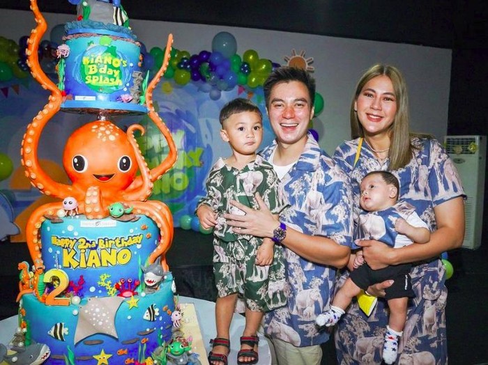 Baim Wong Ulang tahun Kiano Tiger Wong