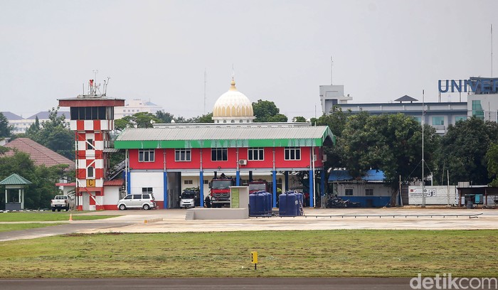 Bandara Pondok Cabe menjadi salah satu bandara pengganti sementara selama Bandara Halim Perdanakusuma ditutup untuk direvitalisasi. Ini potretnya.