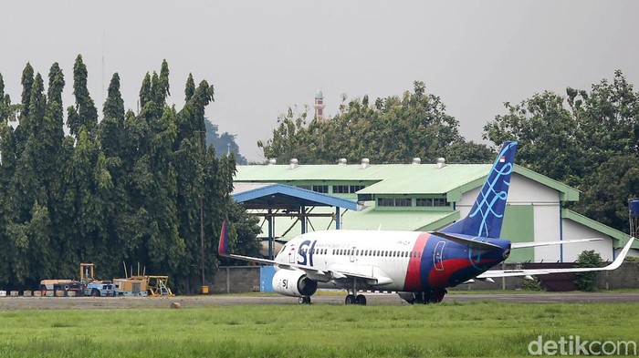 Bandara Pondok Cabe menjadi salah satu bandara pengganti sementara selama Bandara Halim Perdanakusuma ditutup untuk direvitalisasi. Ini potretnya.