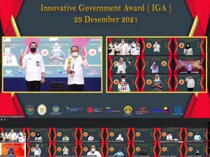 Banyuwangi Kembali Jadi Kabupaten Terinovatif 2021
