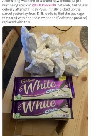 Beli iPhone Malah dapat dua cokelat batang