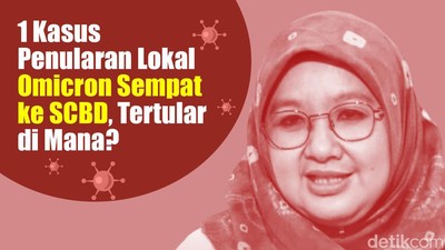 Fakta-fakta Transmisi Lokal Omicron RI: Tak Bergejala, Sempat ke SCBD