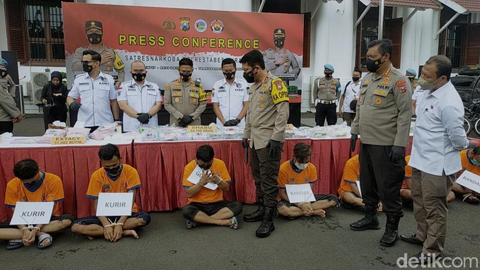 jaringan narkoba yang akan edarkan di tahun bari digulung