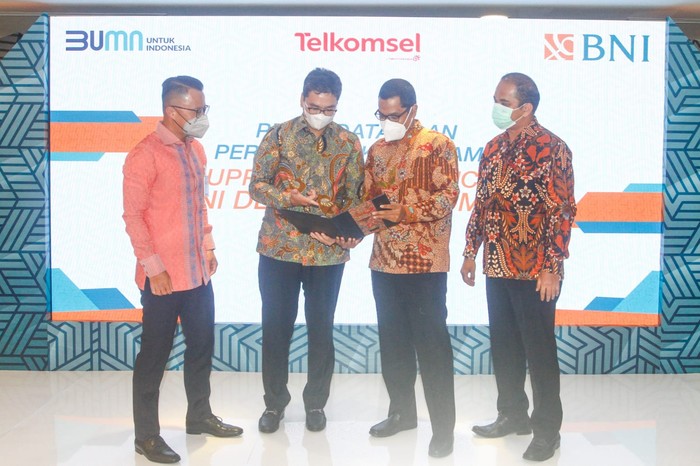 Kerja Sama BNI-Telkomsel