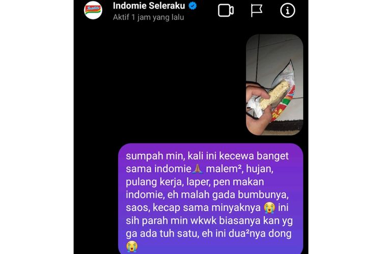 Komplain Produk Tak Sesuai, 5 Orang Ini Dapat Mie Instan Sekardus