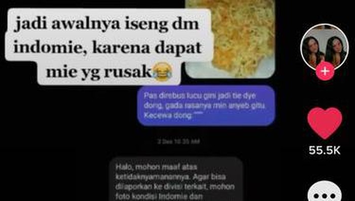 Komplain Produk Tak Sesuai, 5 Orang Ini Dapat Mie Instan Sekardus
