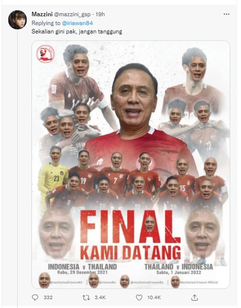 Meme Ketua PSSI