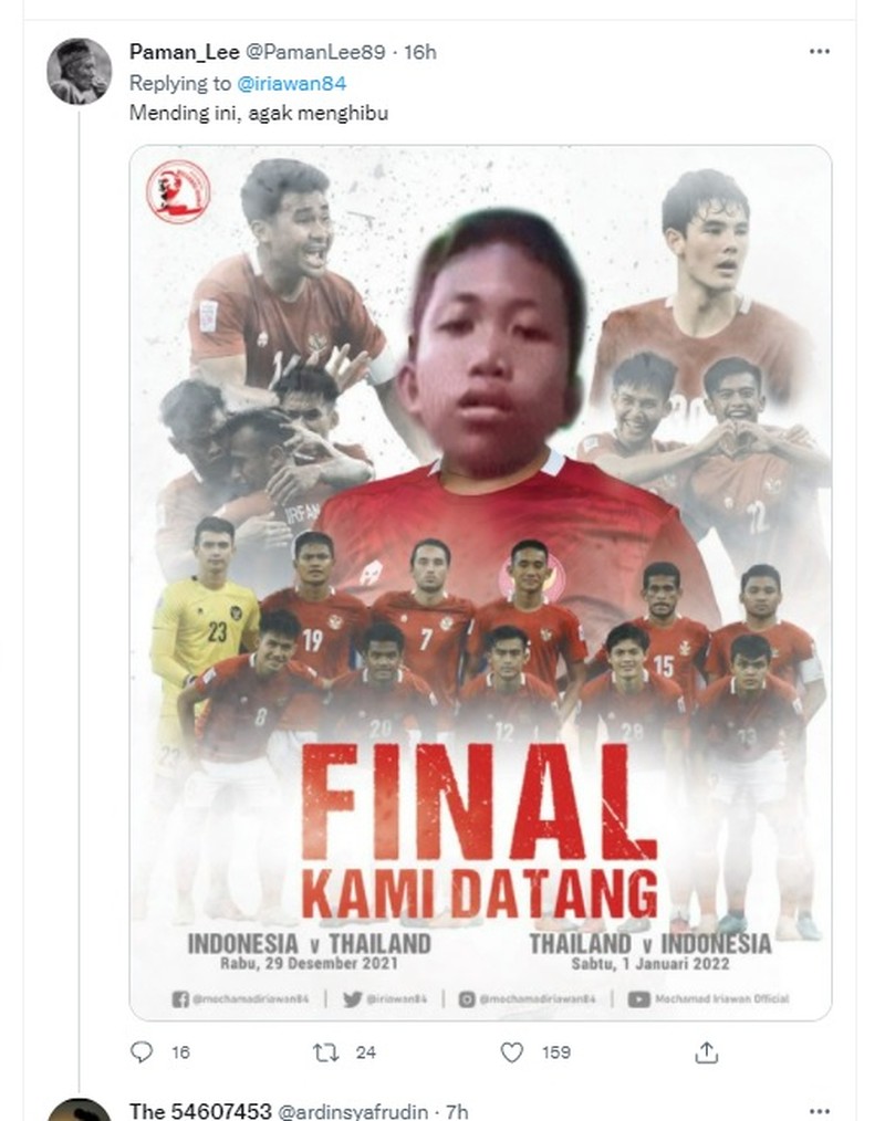 Meme Ketua PSSI