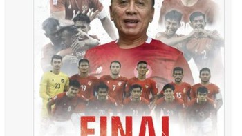 Poster tersebut langsung mengundang protes netizen. Foto: Twitter