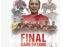 Meme Kocak Ketua PSSI di Poster Final AFF Indonesia vs Thailand