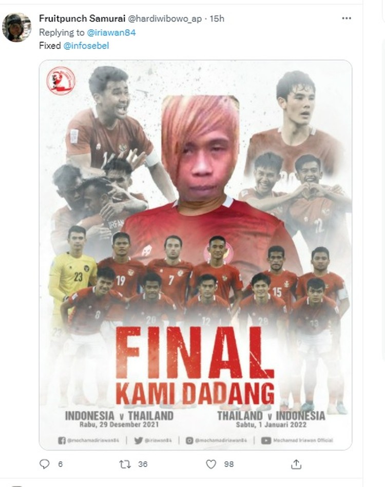 Meme Ketua PSSI Meme Ketua PSSI