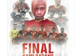 Meme Kocak Ketua PSSI di Poster Final AFF Indonesia vs Thailand