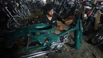 Meraup Cuan dari Bisnis Restorasi Motor Jadul