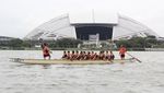 Foto: Canggihnya National Stadium Singapura