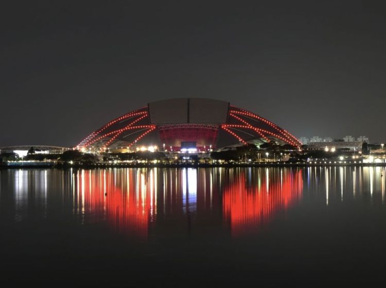 Foto: Canggihnya National Stadium Singapura