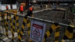 Penampakan Rel Trem Peninggalan Belanda di Proyek MRT