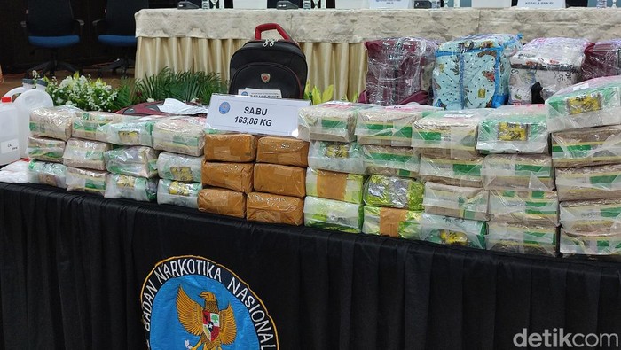 Pengungkapan 3,3 ton sabu sepanjang tahun 2021 oleh Badan Narkotika Nasional