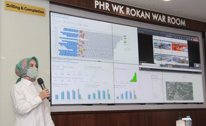 Pertamina Resmikan PHR WK Rokan War Room