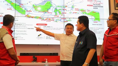 Tinjau Kesiapan Infrastruktur Telekomunikasi di G20 Bali 2022