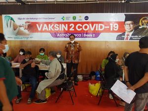Wakil Ketua DPD RI Mahyudin Gelar Vaksinasi Tahap 2 di Kutai Timur