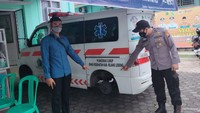 Alamak! 4 Roda Ambulans Lagi Parkir Malah Dicuri di Bengkulu