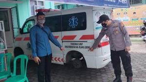 Polisi Buru Pencuri 4 Roda Ambulans di Bengkulu
