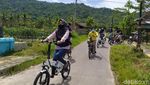 Nginap di Desa Ini, Gratis Sepedahan Listrik Keliling Kawasan Candi Borobudur