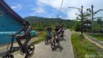 Nginap di Desa Ini, Gratis Sepedahan Listrik Keliling Kawasan Candi Borobudur