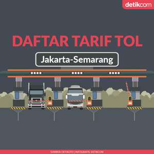 Tarif Tol Jakarta - Semarang, Ini Daftar Lengkapnya