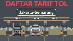 Tarif Tol Jakarta - Semarang, Ini Daftar Lengkapnya