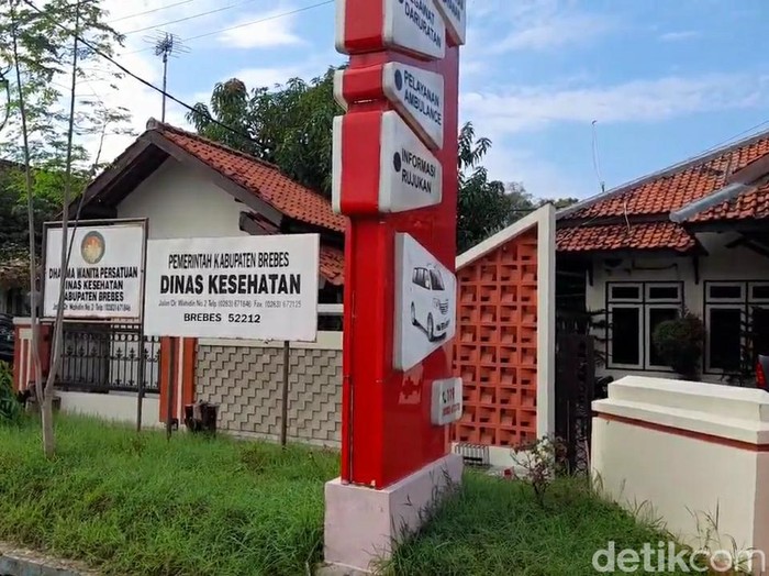 Dinas Kesehatan Kabupaten Brebes, Kamis (30/12/2021).