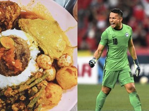 Hassan Sunny, Kiper Timnas Singapura yang Jualan Nasi Padang