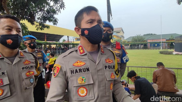 Kapolres Bogor, AKBP Harun.