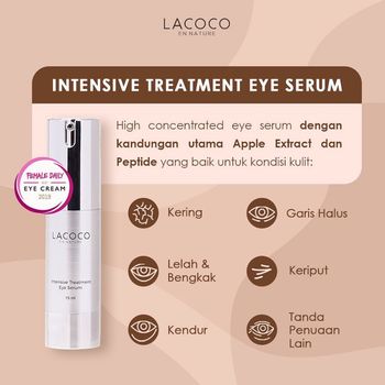 Lacoco Intensive Treatment Eye Serum.