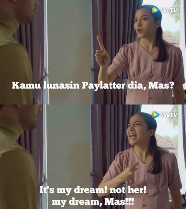 Kalau ini sih kayaknya mimpi semua istri ya. Yang. lain dibayarin, masa istri sendiri nggak dibayarin sih.. Foto: Twitter/@marshabeautyid