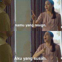 Kalau setelah resign langsung dapat pekerjaan baru sih tidak apa-apa ya. Yang bikin repot kalau suami sudah resign eh ternyata tak kunjung dapat kerja baru. Bikin istri auto pusing deh.. Foto: Twitter/@hrdbacot