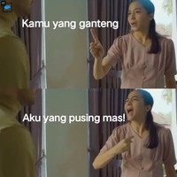 Risiko punya pacar atau suami ganteng ya gini deh, banyak cewek yang melirik. Tapi kalau udah dasarnya setia ya tetep aja nggak akan kepincut sama cewek lain sih.. Foto: twitter.com/convomf