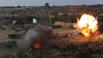 Militan Palestina Gelar Latihan Militer di Jalur Gaza