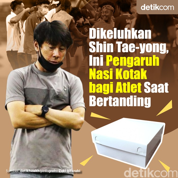 Nasi kotak dan performa atlet