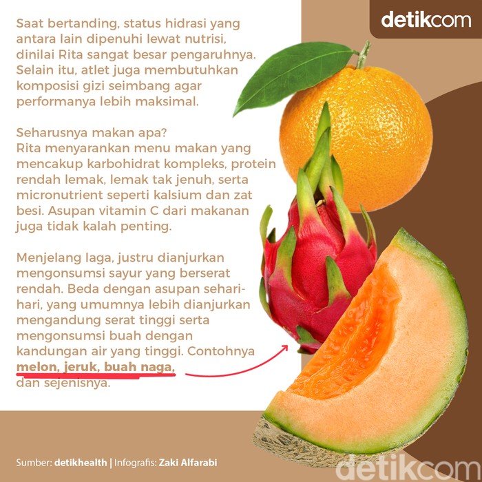 Nasi kotak dan performa atlet