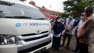 RS Pelni Terima Bantuan Ambulans